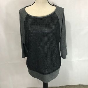 AB Studios 3/4 length sleeve shirt Size Large